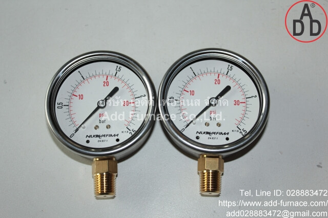 0-2,5Bar Nuova Fima Pressure Gauge(2)